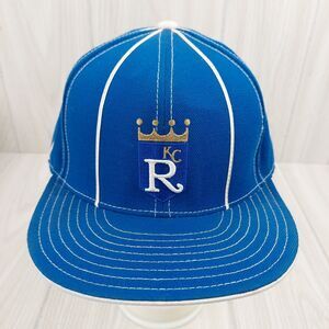 Kansas‎ City Royals Hat Cap 7 7/8 American Needle Cooperstown Collection Blue